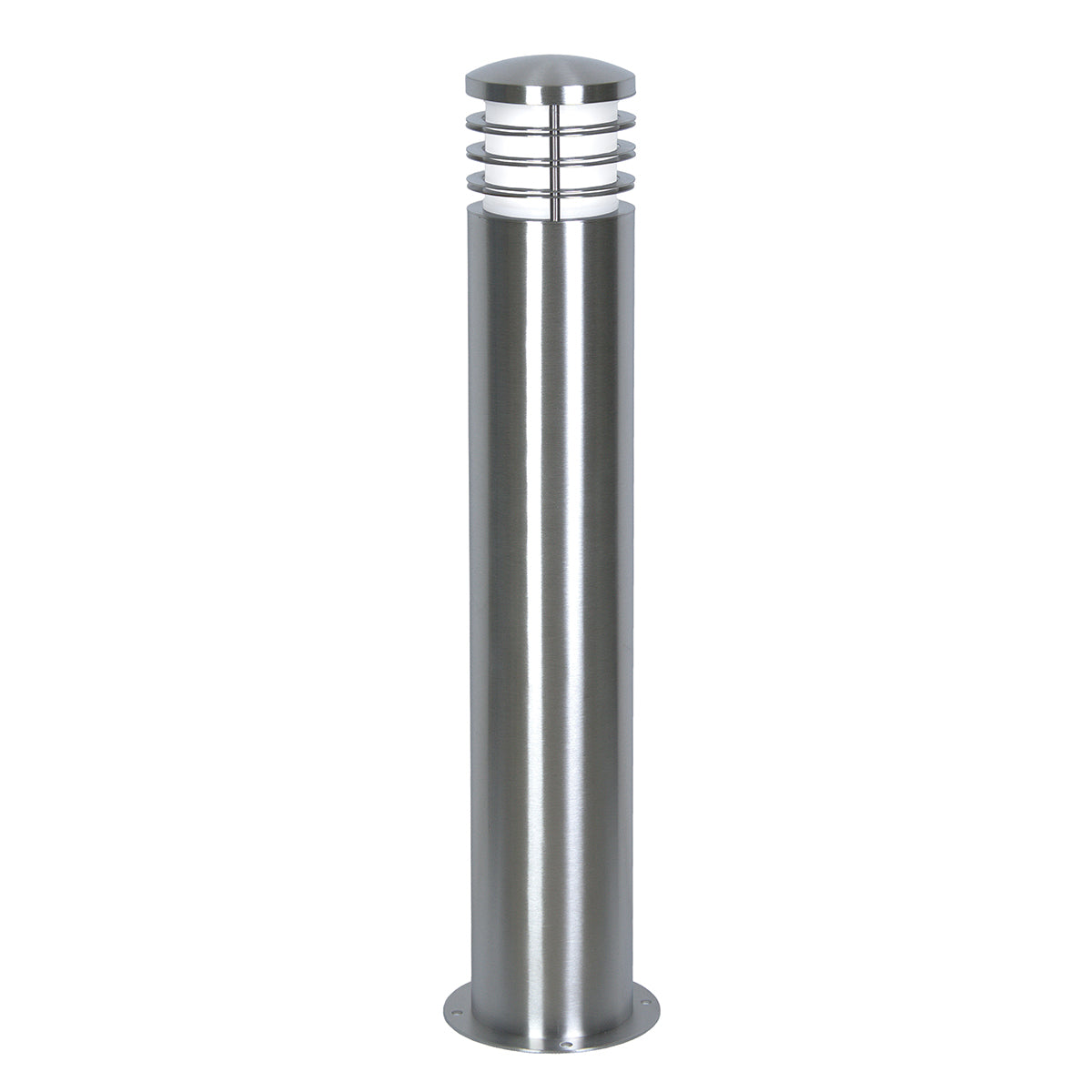 Garden Zone Sandbanks 1 Light Coastal Bollard in Stainless Steel