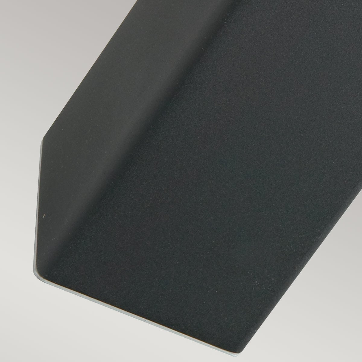Norlys Halmstad Medium Outdoor Bollard in Black, detail