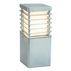 Norlys Halmstad Small Outdoor Bollard in Galvanized Finish