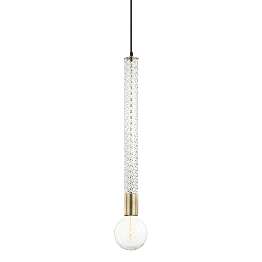 Mitzi Pippin Pendant Fitting in Aged Brass