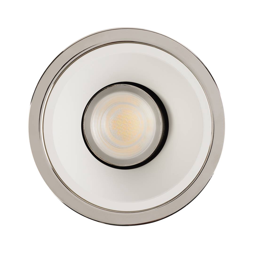 Collingwood H5 1000 Dimmable Fire Rated Fixed Downlight Polished Chrome 2700K / 3000K / 4000K