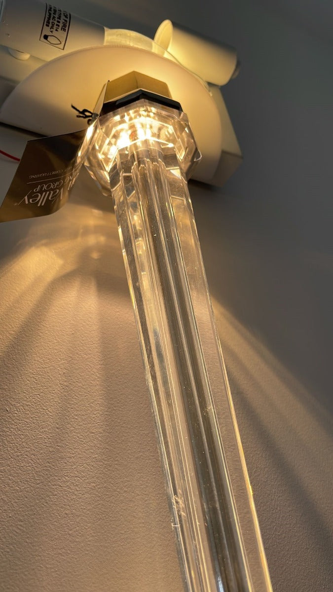 Corbett Harlow 2 Light Wall Light in Silver Leaf
