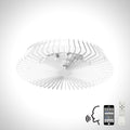 Mantra Himalaya Ceiling Fan & Dimmable LED Light White. 5 Years Warranty. Remote Control, App, Alexa/Google Voice Control