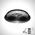 Mantra Himalaya Ceiling Fan & Dimmable LED Light Black. 5 Years Warranty. Remote Control, App, Alexa/Google Voice Control
