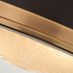 Hinkley Amelia 2 Light Flush Ceiling Light in Buckeye Bronze