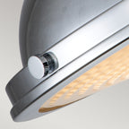 Hinkley Amelia 2 Light Flush Ceiling Light in Polished Chrome