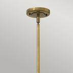 Hinkley Amelia Medium Pendant Light in Bronze with Metal Frame