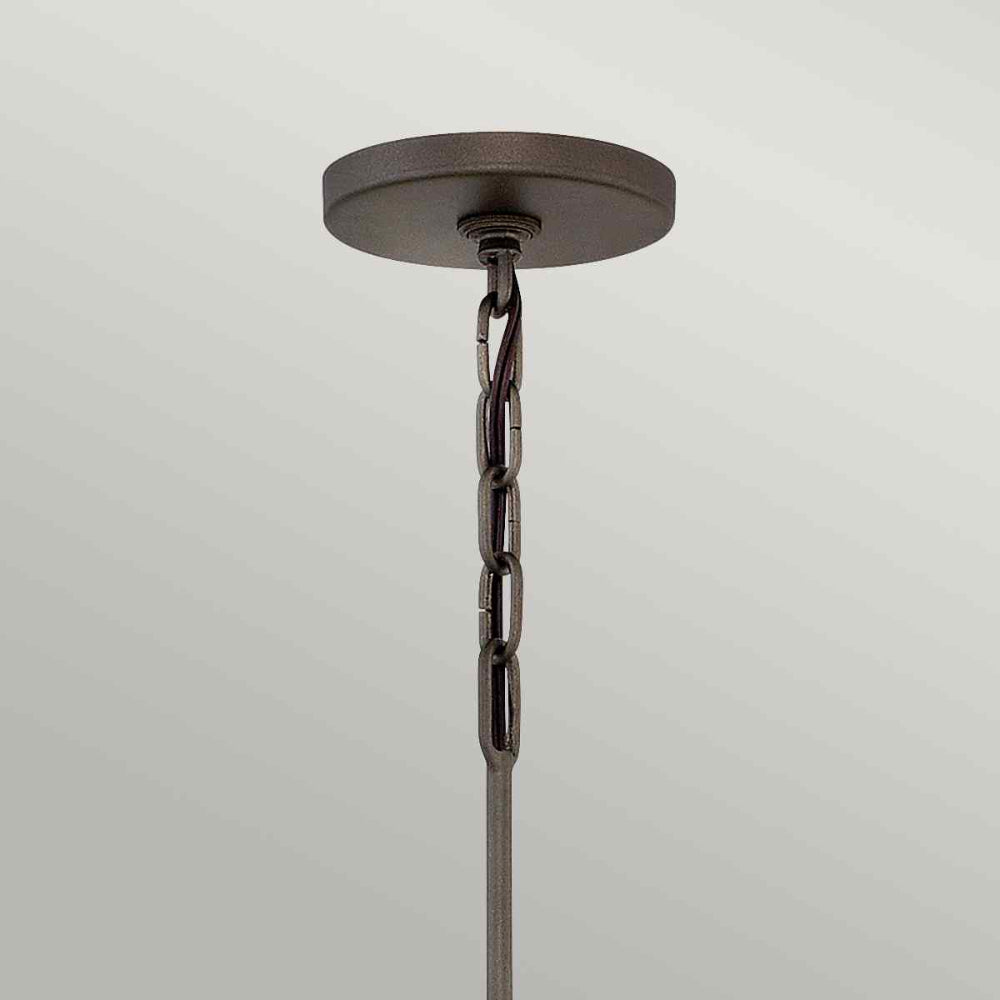 Hinkley Astrid 3 Light Chandelier in Metallic Matte Bronze