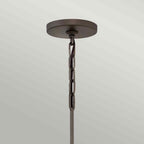 Hinkley Astrid 3 Light Chandelier in Metallic Matte Bronze