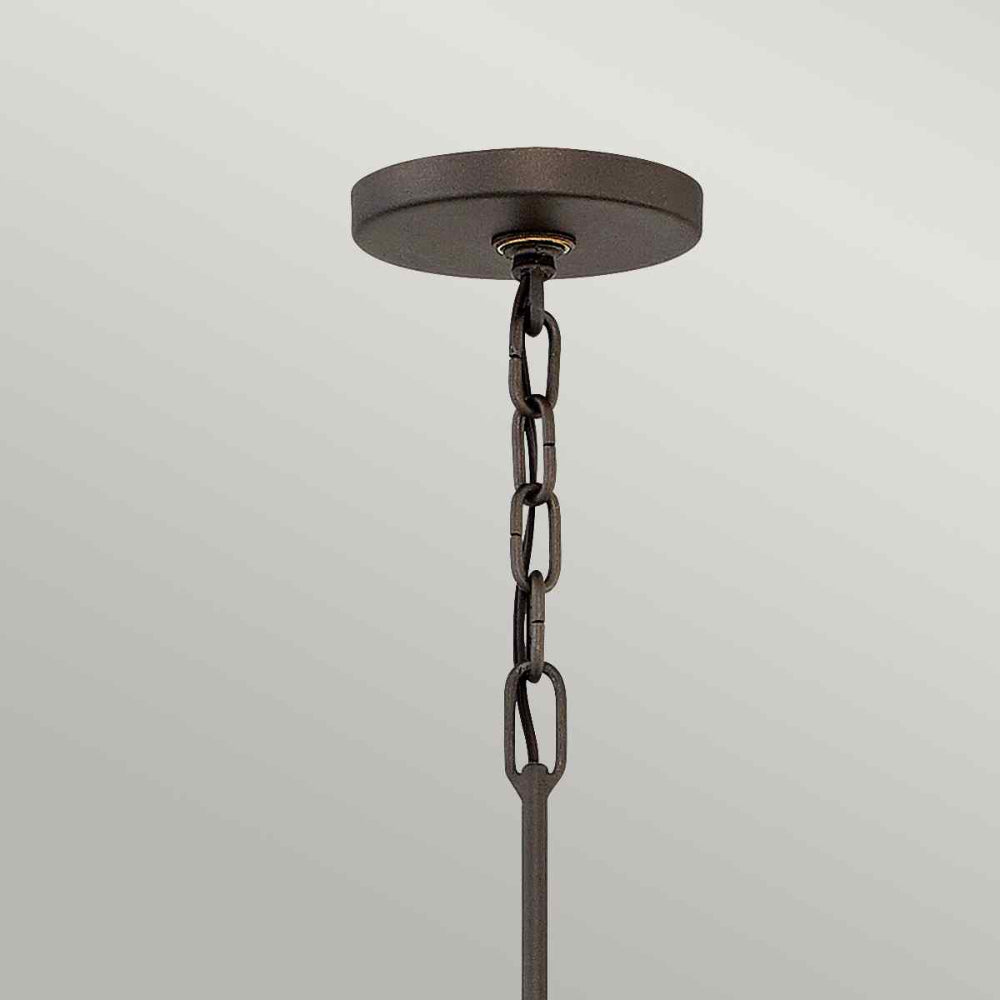 Hinkley Astrid 5 Light Chandelier in Metallic Matte Bronze