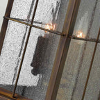 Hinkley Bingham Large 3 Light Outdoor Wall Lantern in Sienna