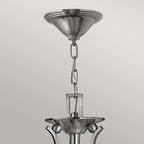 Hinkley Bolla 3 Light Ceiling Light in Brushed Nickel