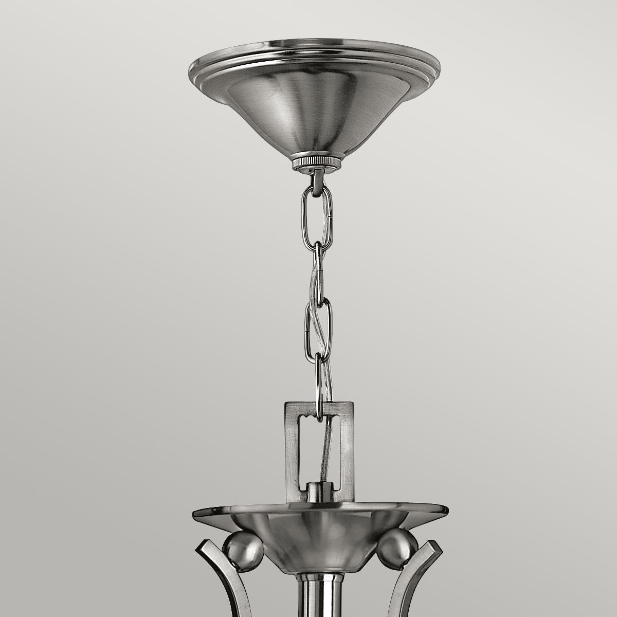 Hinkley Bolla 3 Light Ceiling Light in Brushed Nickel