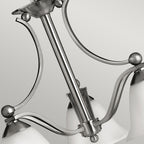Hinkley Bolla 3 Light Ceiling Light in Brushed Nickel