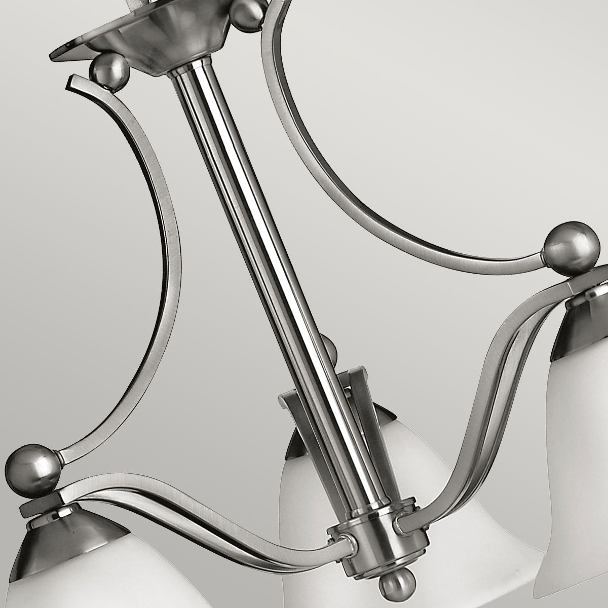 Hinkley Bolla 3 Light Ceiling Light in Brushed Nickel