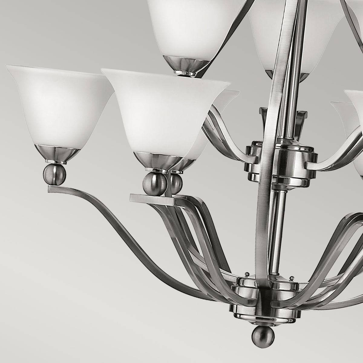 Hinkley Bolla 9 Light Ceiling Light in Brushed Nickel