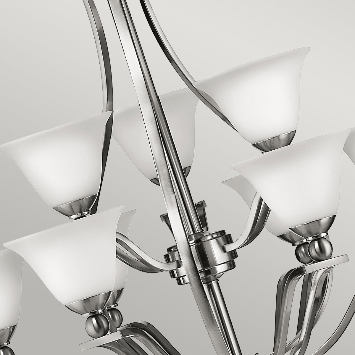 Hinkley Bolla 9 Light Ceiling Light in Brushed Nickel