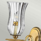 Hinkley Cambridge Wall Light in Burnished Brass