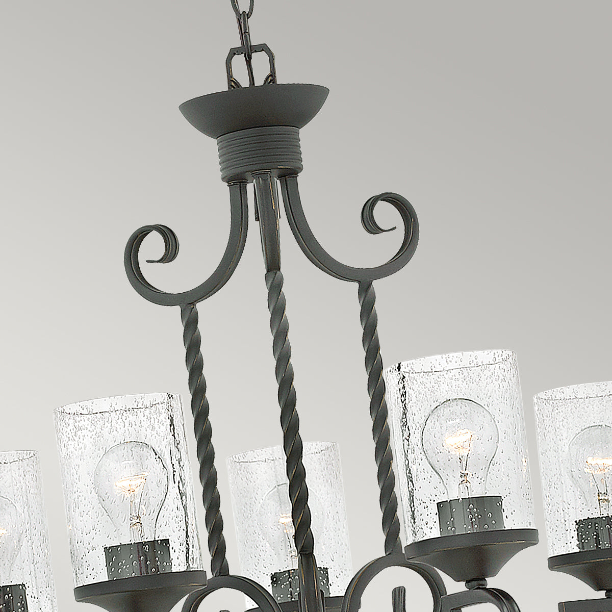 Hinkley Casa 5 Light Chandelier in Olde Black