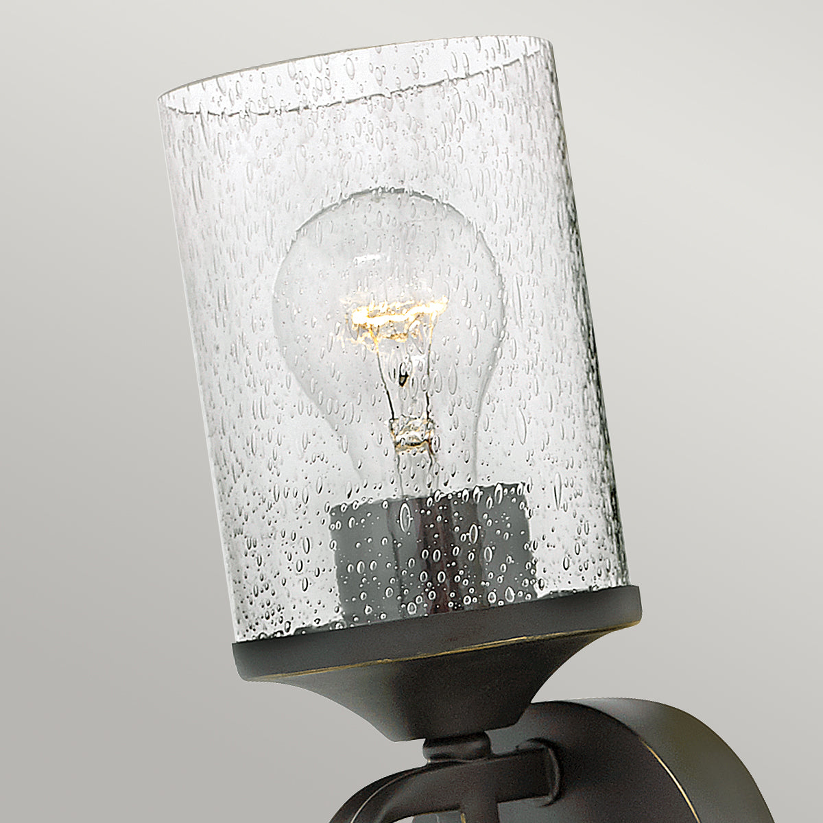 Hinkley Casa Single Wall Light in Olde Black