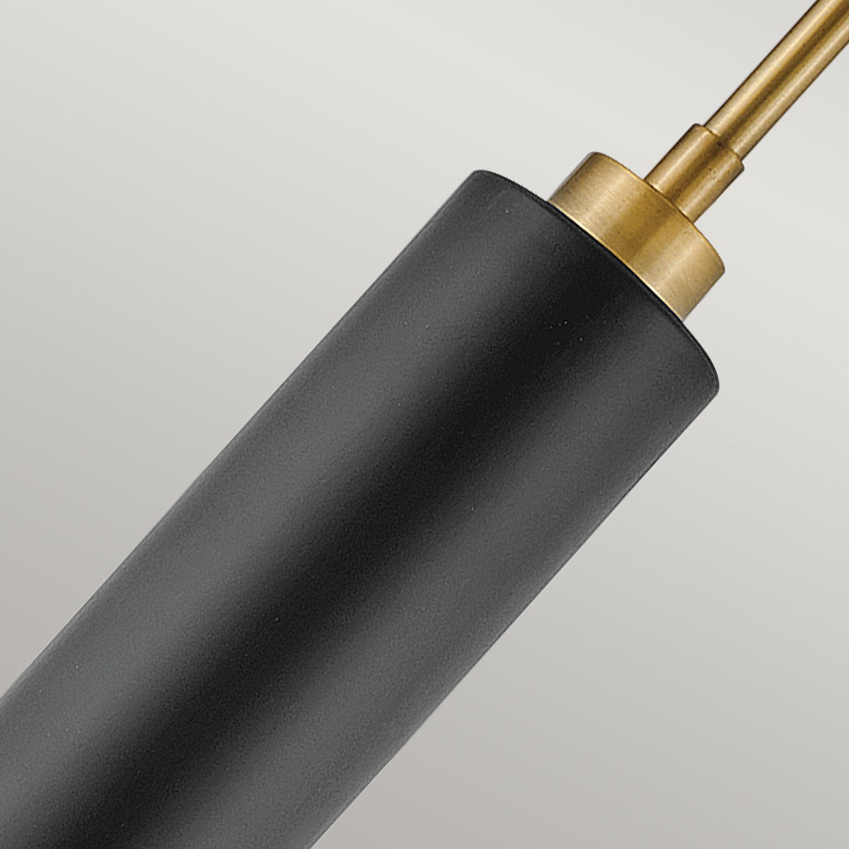 Hinkley Cedric Medium Pendant Lacquered Brass with Opal Glass