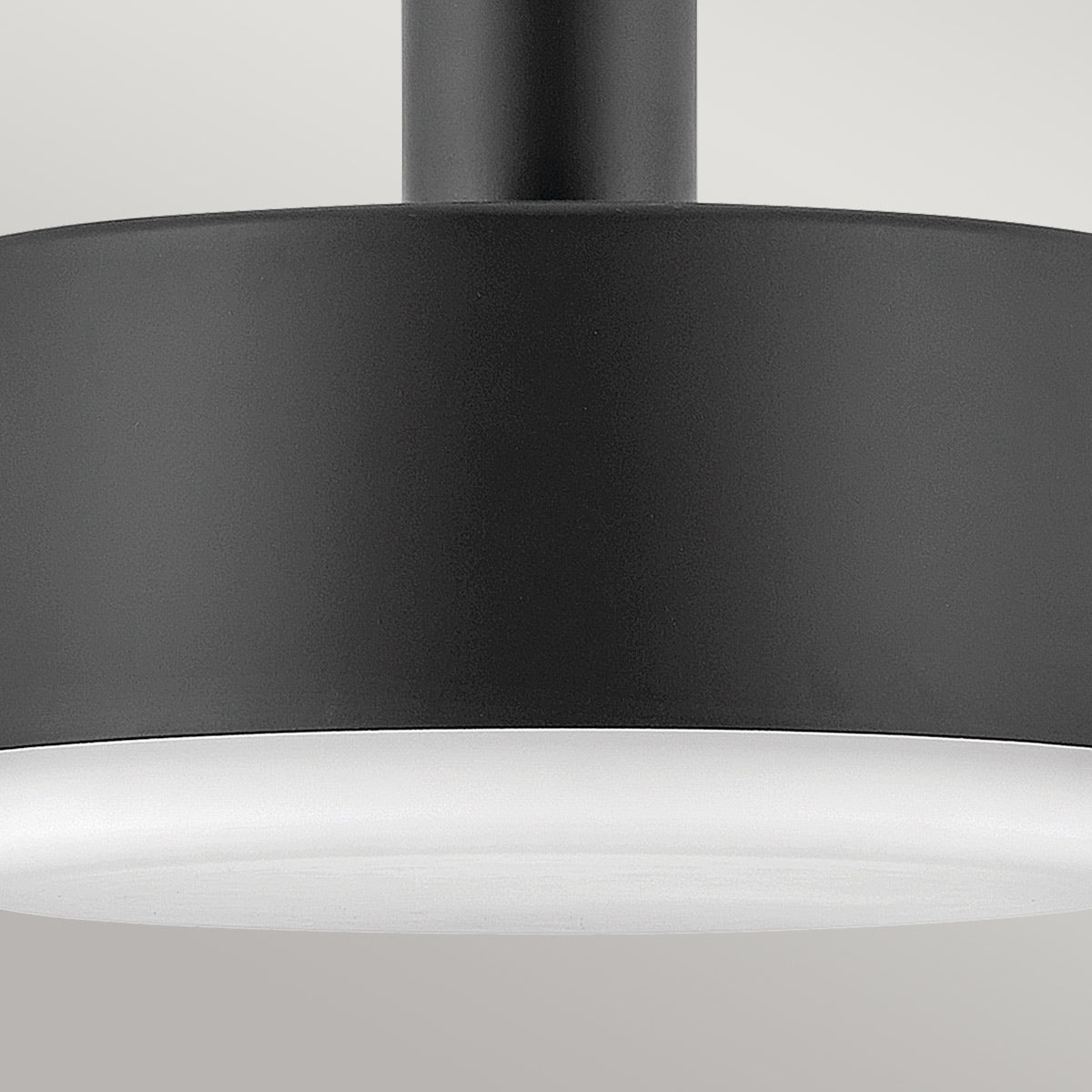 Hinkley Cedric Medium Pendant Lacquered Brass with Opal Glass