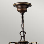 Hinkley Cello 9 Light Chandelier in Bronze