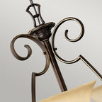 Hinkley Cello 9 Light Chandelier in Bronze