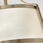 Hinkley Charlotte Semi Flush Ceiling Light in Brushed Caramel