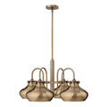 Hinkley Congress 4 Light Chandelier in Brushed Caramel