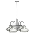 Hinkley Congress 4 Light Chandelier in Chrome
