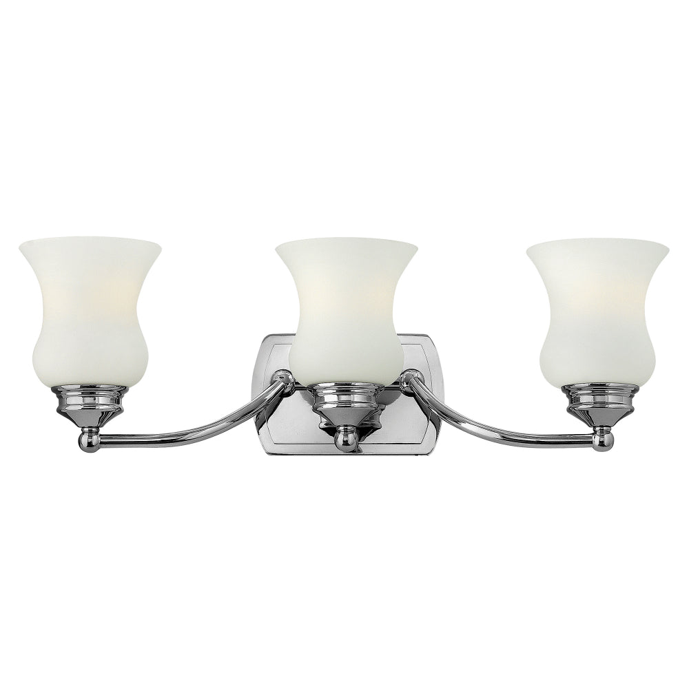 Hinkley Constance 3 Light Bathroom Light in Polished Chrome