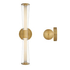 Hinkley Elin LED Bathroom Wall Light in Lacquered Brass