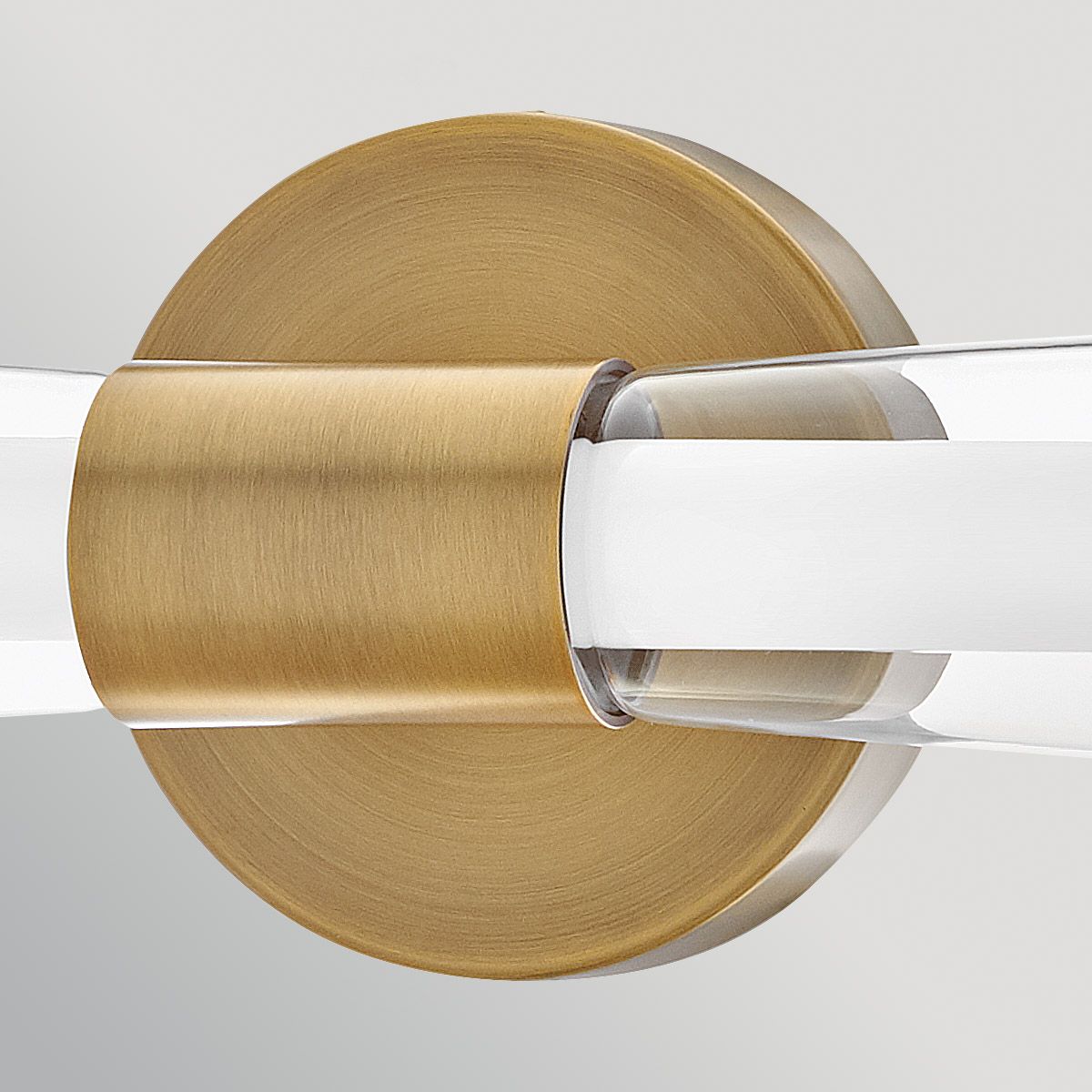 Hinkley Elin LED Bathroom Wall Light in Lacquered Brass