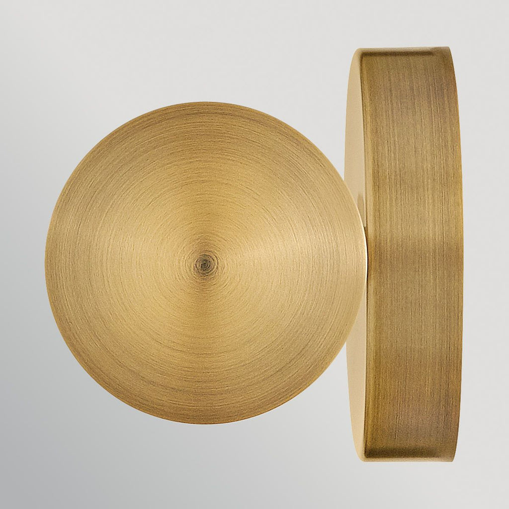 Hinkley Elin LED Bathroom Wall Light in Lacquered Brass