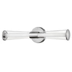Hinkley Elin LED Bathroom Wall Light in Polished Chrome
