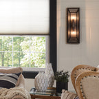 Hinkley Fulton 2 Light Wall Light in Bronze