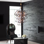 Hinkley Fulton Large 13 Light Chandelier in Bronze