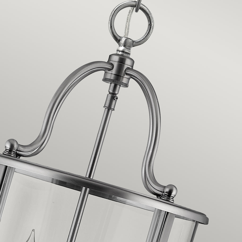 Hinkley Gentry Medium Pendant Light in Pewter