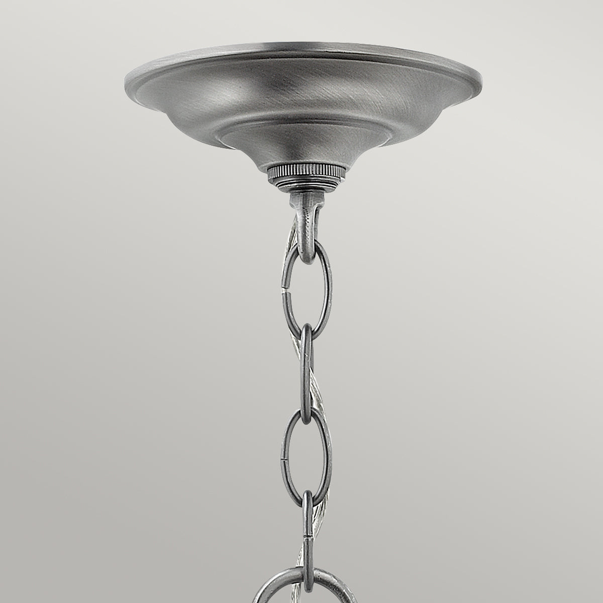 Hinkley Gentry Medium Pendant Light in Pewter