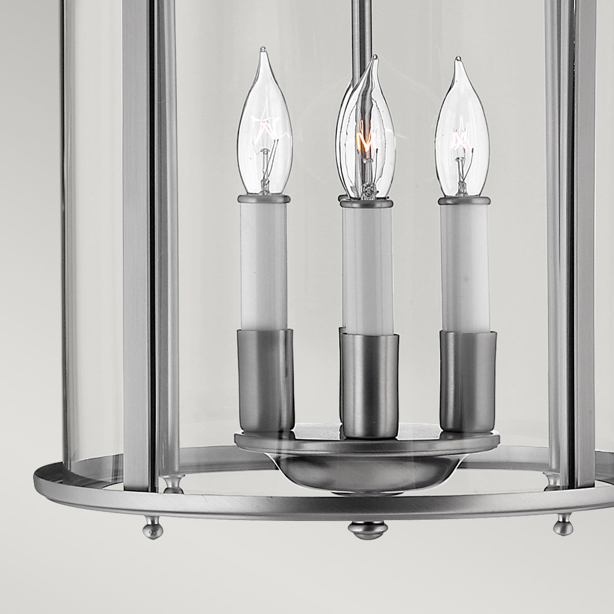 Hinkley Gentry Medium Pendant Light in Pewter