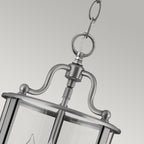 Hinkley Gentry Small 3 Light Pendant Light in Pewter