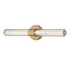 Hinkley Georgette Medium LED Bathroom Wall Light in Lacquered Brass