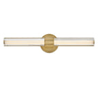 Hinkley Georgette Medium LED Bathroom Wall Light in Lacquered Brass