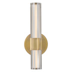Hinkley Georgette Small LED Bathroom Wall Light in Lacquered Brass