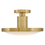 Hinkley Kieran LED Semi-Flush in Lacquered Brass