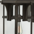 Hinkley Manhattan Large Outdoor Wall Lantern in Oil Rubbed Bronze