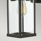 Hinkley Manhattan Medium Outdoor Wall Lantern in Oil Rubbed Bronze