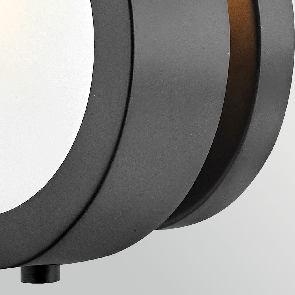 Hinkley Mercer Small Wall Light in Matte Black