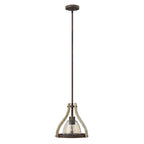 Hinkley Middlefield Mini 1 Light Pendant Light in Iron Rust
